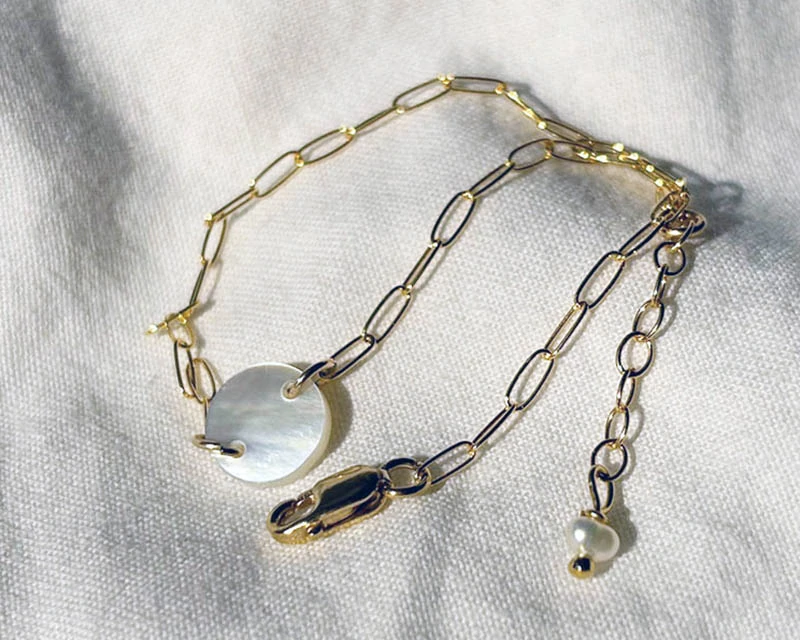 náremek "řetízkový s bílou perletí"