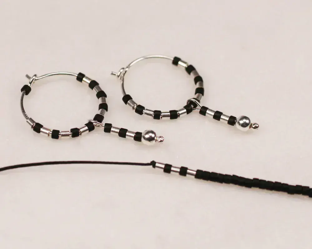 náušnice "slim Jim"