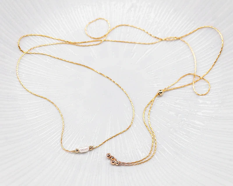 náhrdelník "zrnko rýže"